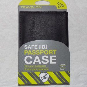 New Leather Travelon Safe [ID] Passport case